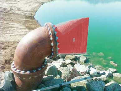 橡膠止回閥應用