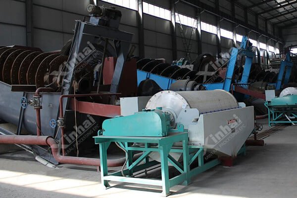 鐵礦成人91看片APP磁選階段